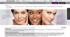 Desktop Screenshot of botoxcosmetic.com