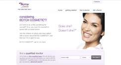 Desktop Screenshot of botoxcosmetic.ca